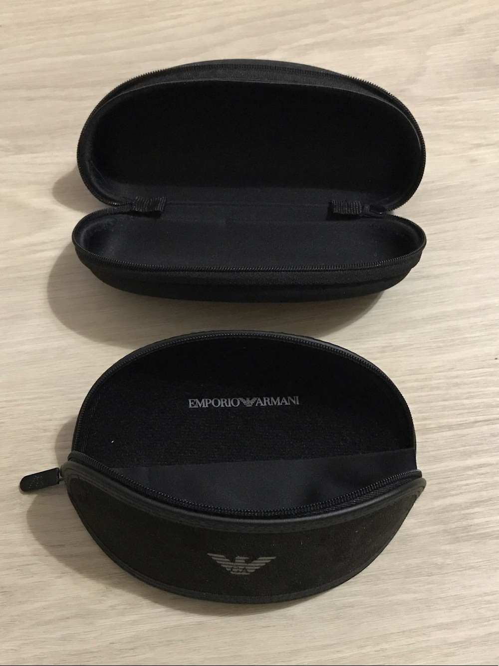 2 Black Zip Eyewear Case Duo - Picture 4 of 5